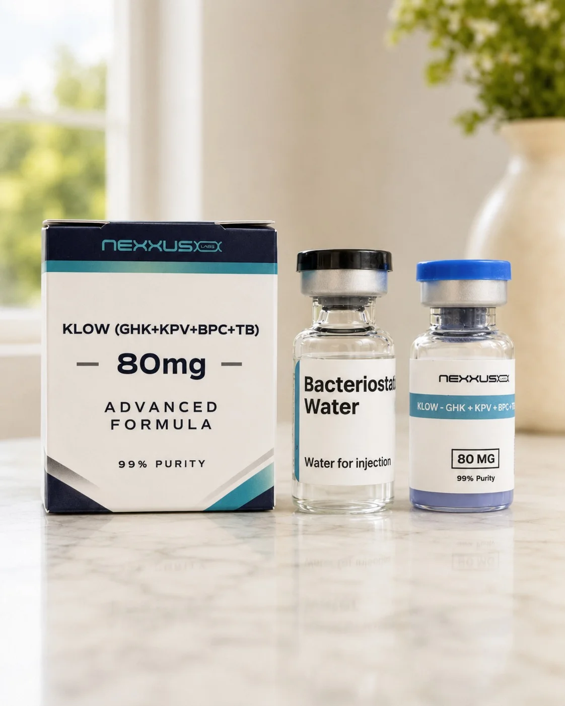 Klow GHK + KPV + TB | 80mg