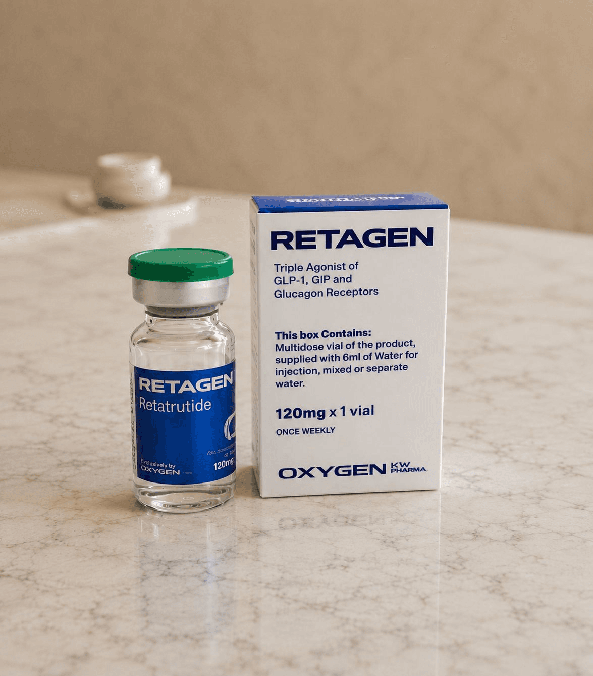 Retatrutida RetaGen GLP-1 + GIP + Glucagon | 120mg
