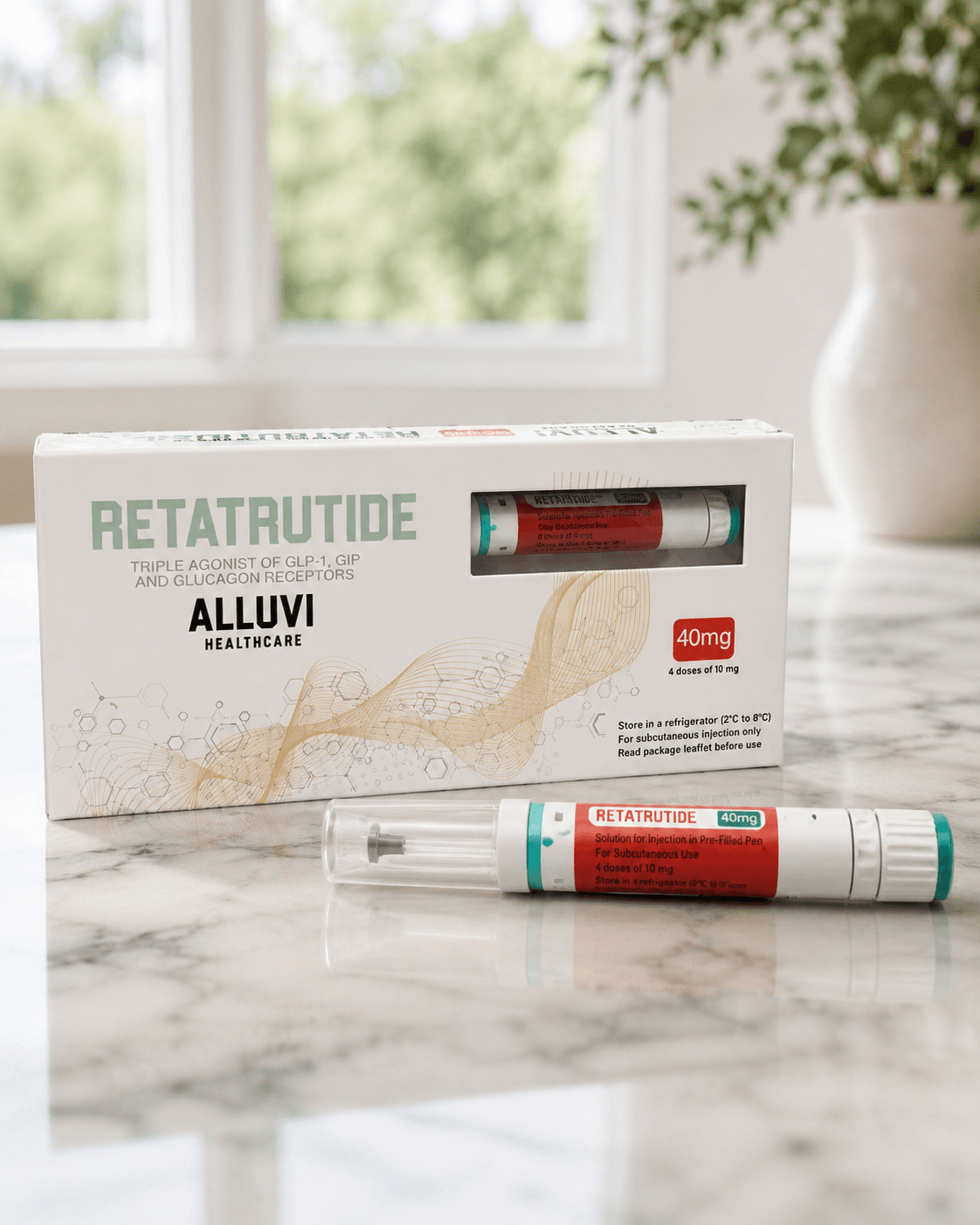 Retatrutida Alluvi GLP-1 + GIP + Glucagon | 40mg