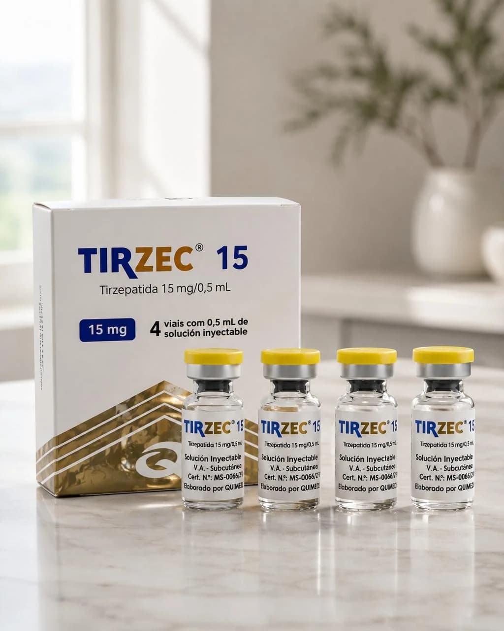 Tizerpatida Tirzec GIP + GLP-1 | 60mg
