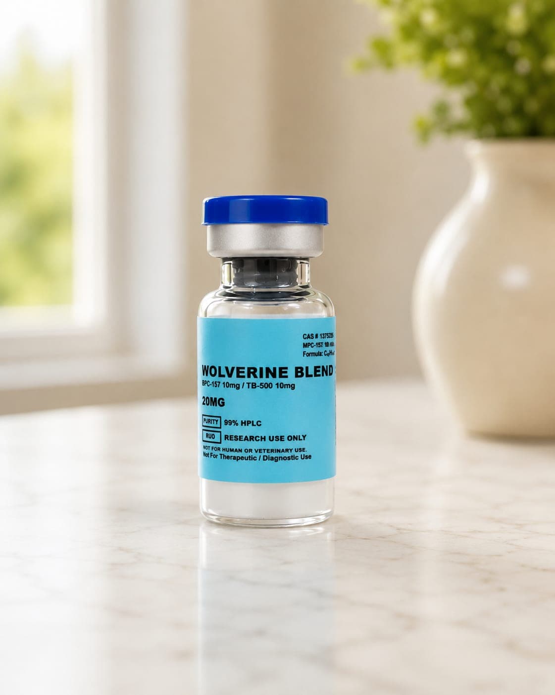 Wolverine Blend BPC-157 10mg + TB-500 10mg | 20mg