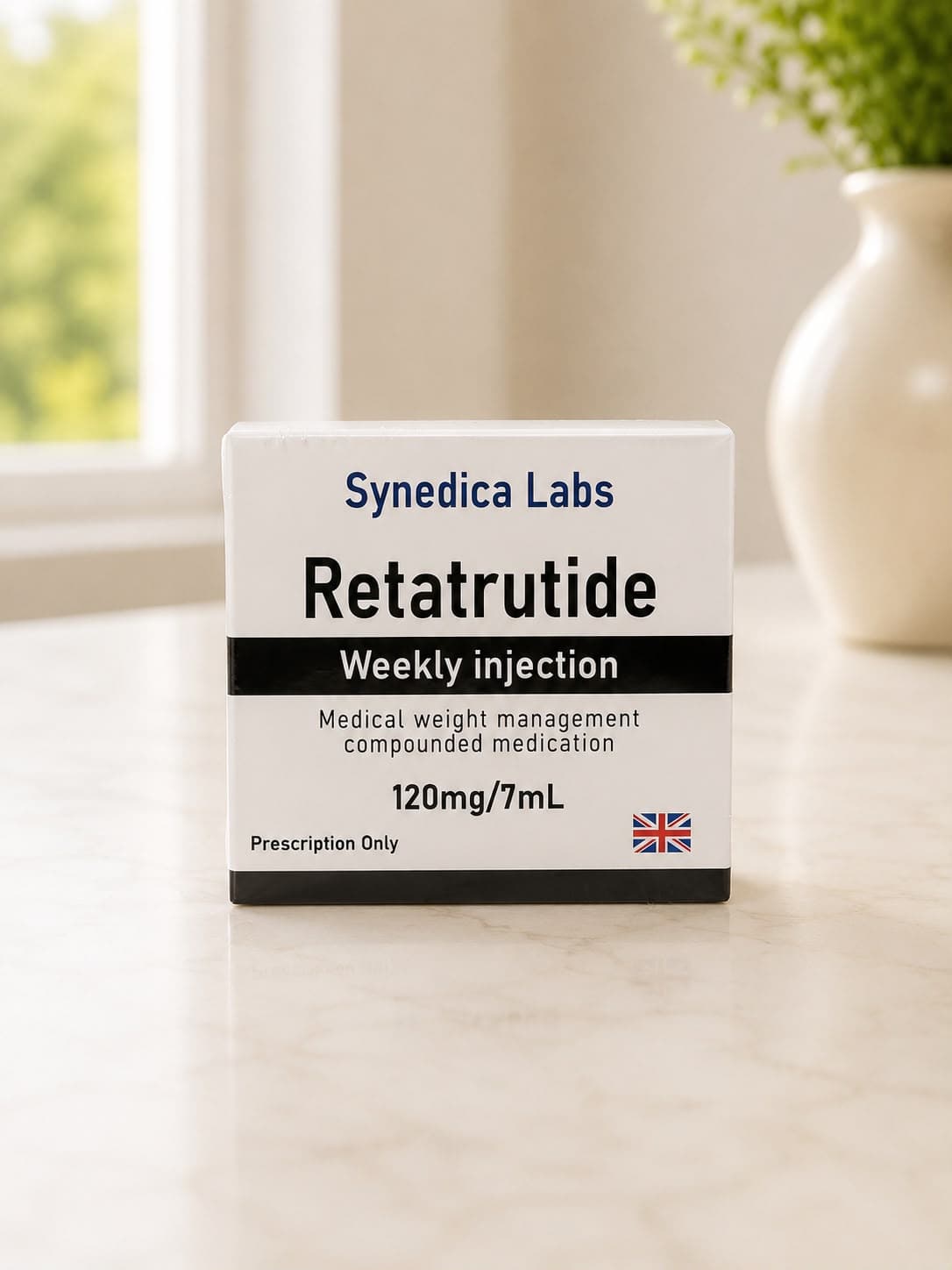 Retatrutida Synedica GLP-1 + GIP + Glucagon | 120mg/7mL